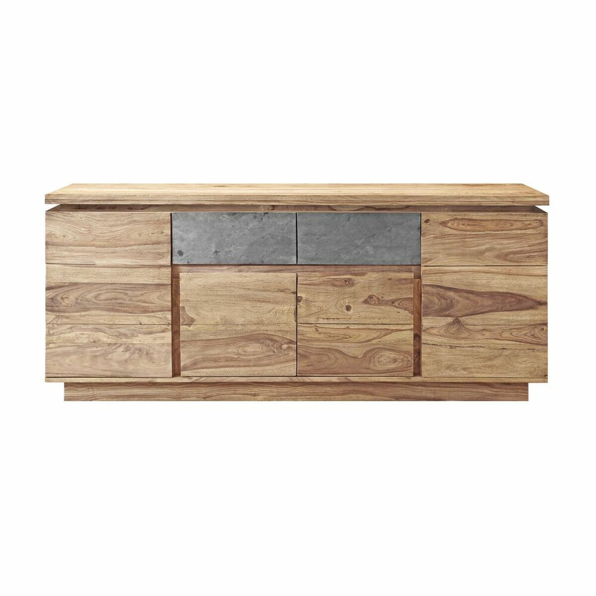 Buffet DKD Home Decor Gris Naturel Bois 175 x 45 x 72 cm